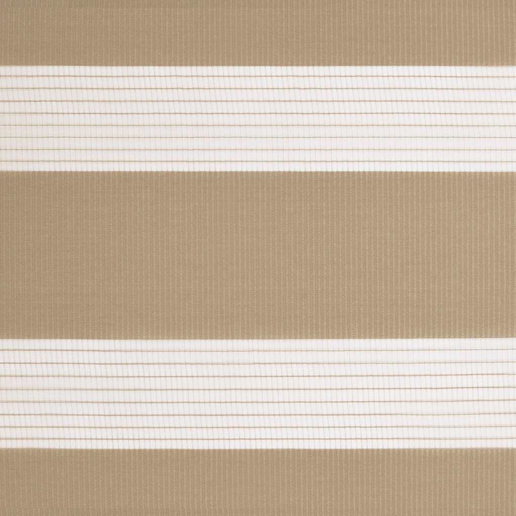 Zebra zavjesa Pješčano smeđa 45x200 cm Širina tkanine 40,9 cm Poliester