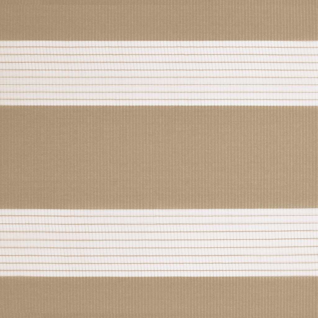 Zebra zavjesa Pješčano smeđa 50x230 cm Širina tkanine 45,9 cm Poliester