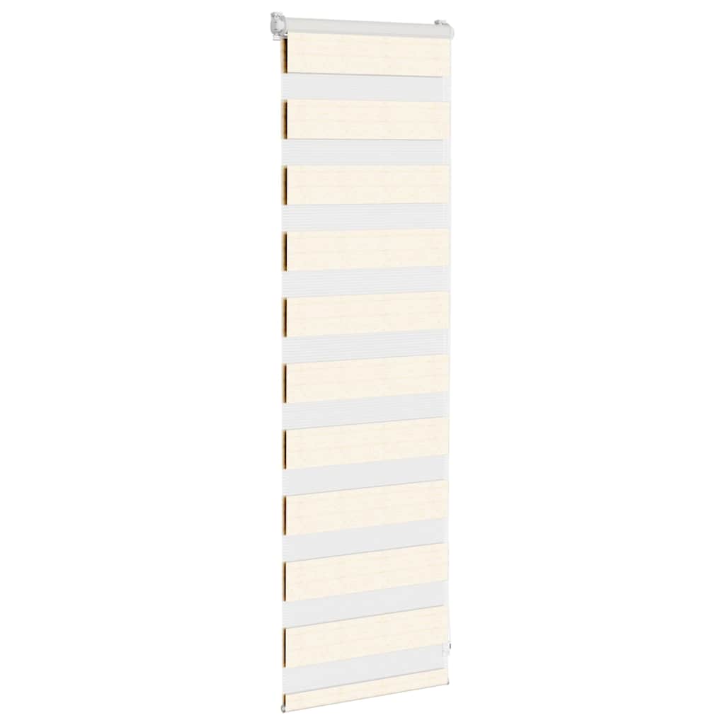 Zebra zavjesa Mramorna bež 45x100 cm Širina tkanine 40,9 cm Poliester