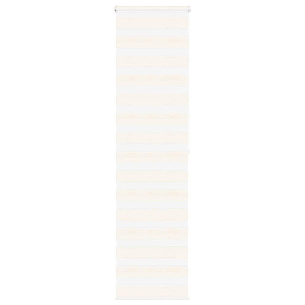 Zebra zavjesa Mramorna bež 55x200 cm Širina tkanine 50,9 cm Poliester