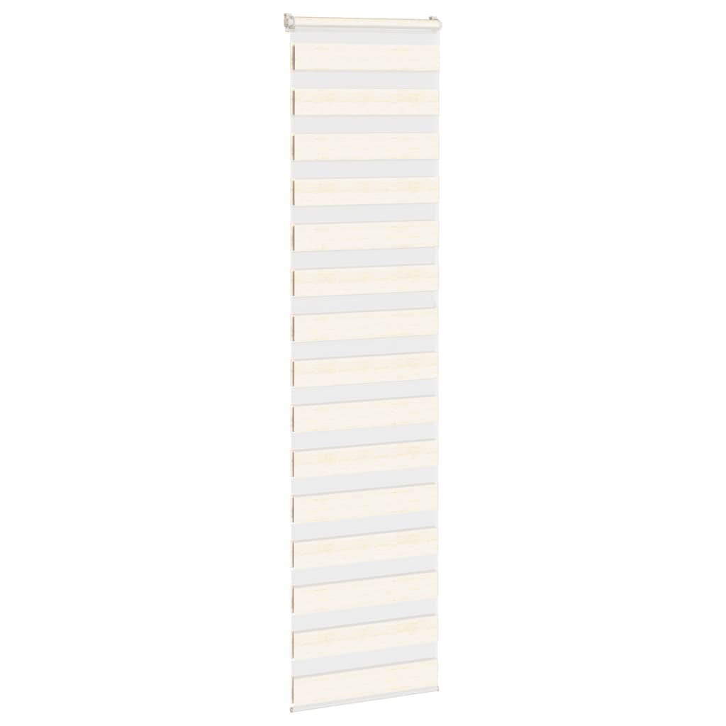 Zebra zavjesa Mramorna bež 60x200 cm Širina tkanine 55,9 cm Poliester