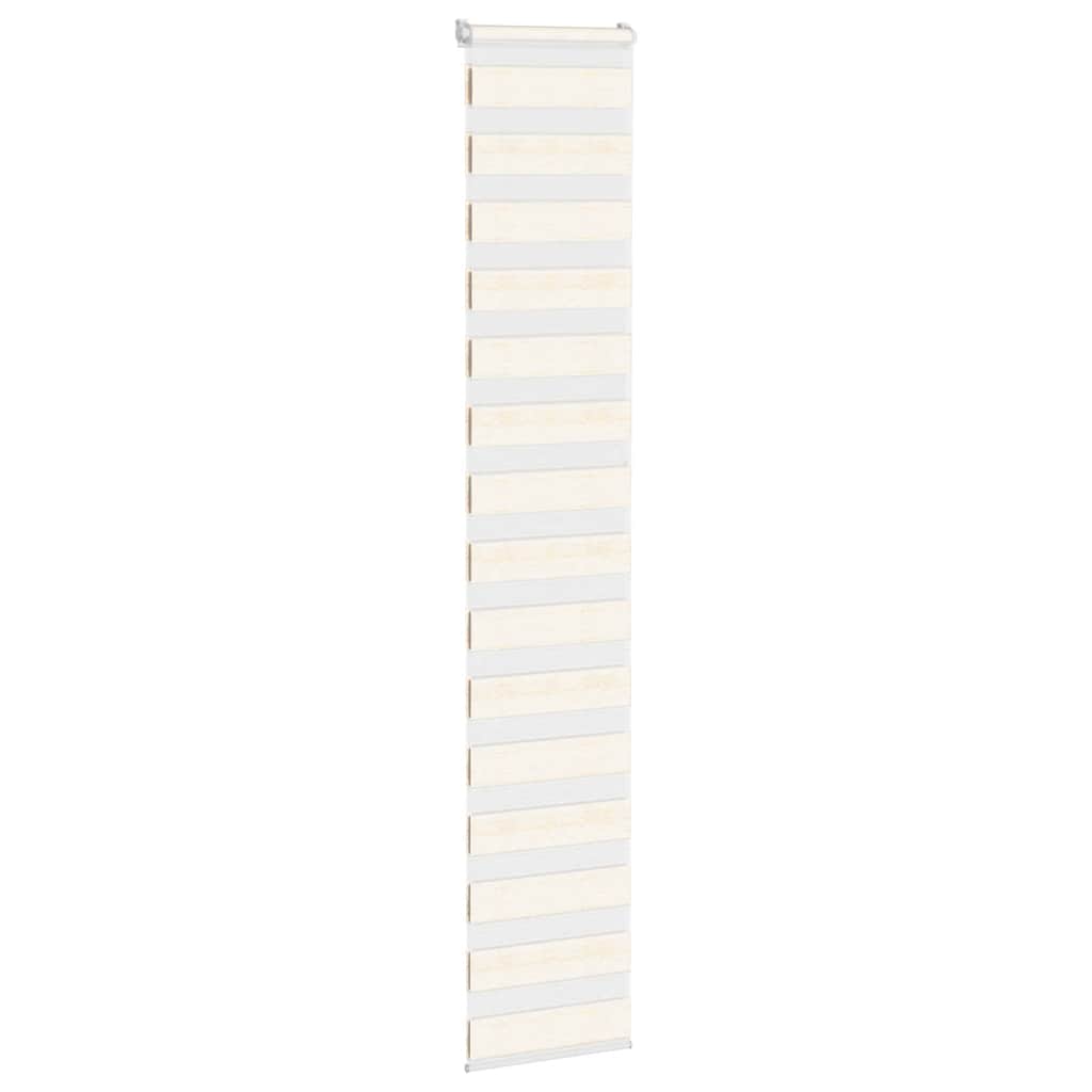 Zebra zavjesa Mramorna bež 45x230 cm Širina tkanine 40,9 cm Poliester