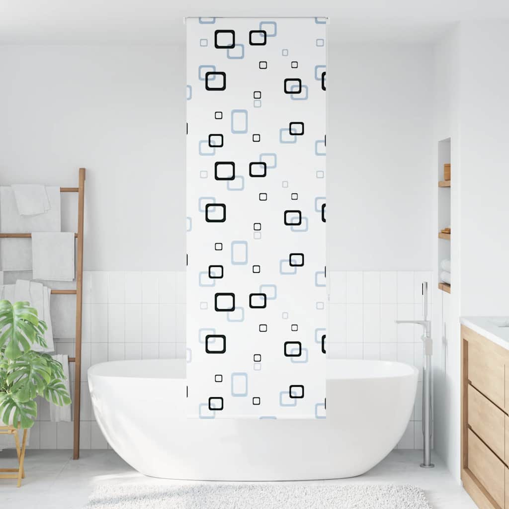 Rolo zavjesa za tuš 80x240 cm širina tkanine 76 cm
