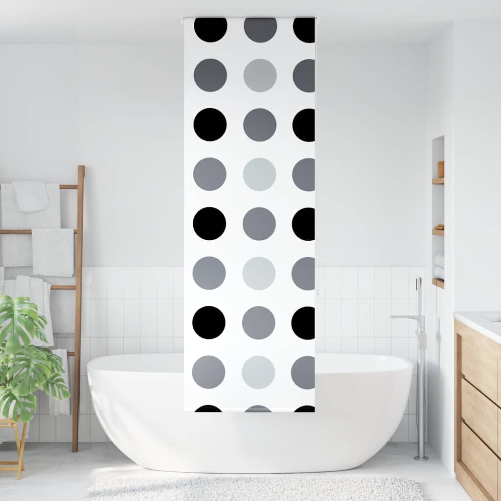 Rolo zavjesa za tuš 60x240 cm širina tkanine 56 cm