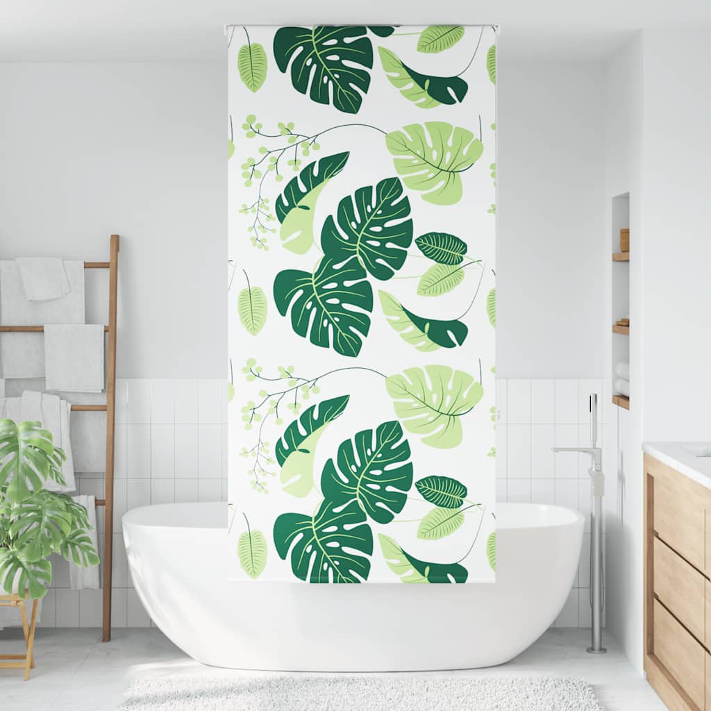Rolo zavjesa za tuš 110x240 cm širina tkanine 106 cm