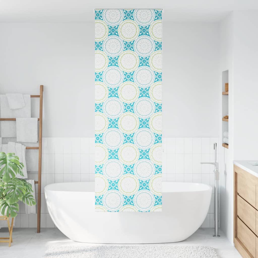 Rolo zavjesa za tuš 70x240 cm širina tkanine 66 cm