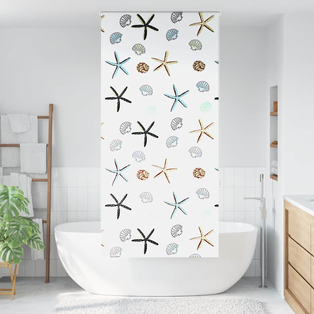 Rolo zavjesa za tuš 90x240 cm širina tkanine 86 cm