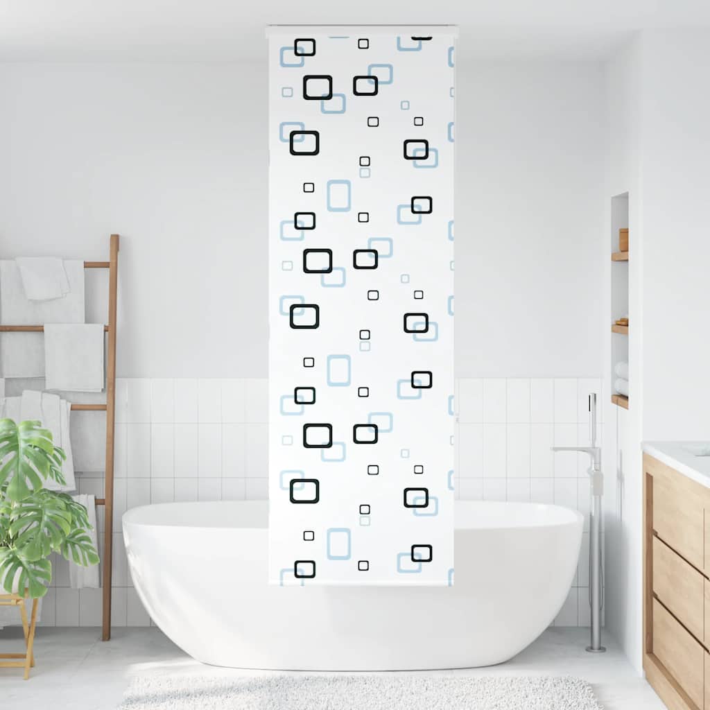 Rolo zavjesa za tuš s kazetom 80x240 cm širina tkanine 76 cm