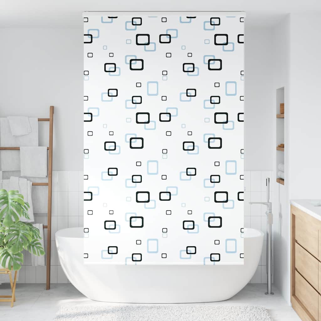Rolo zavjesa za tuš s kazetom 140x240 cm širina tkanine 136 cm