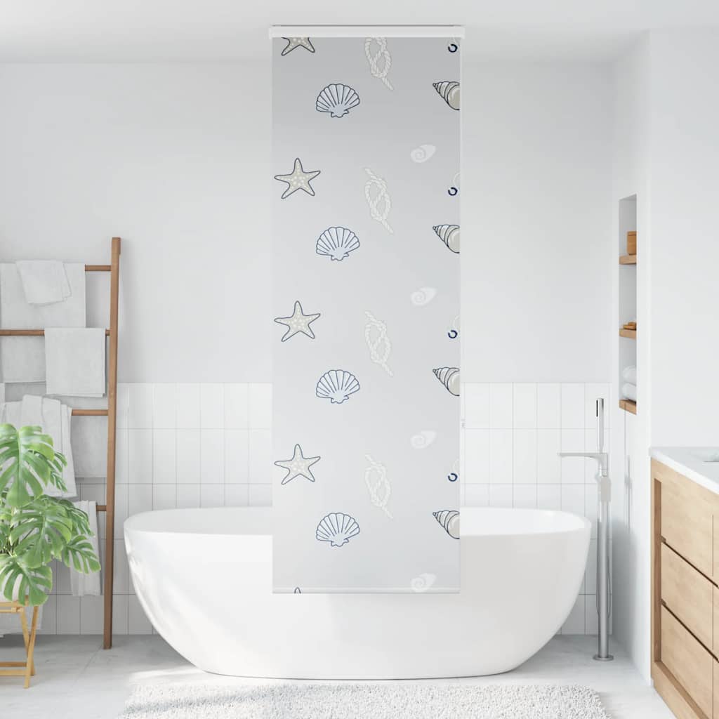 Rolo zavjesa za tuš s kazetom 60x240 cm širina tkanine 56 cm