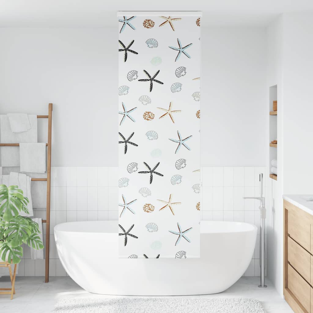 Rolo zavjesa za tuš s kazetom 70x240 cm širina tkanine 66 cm