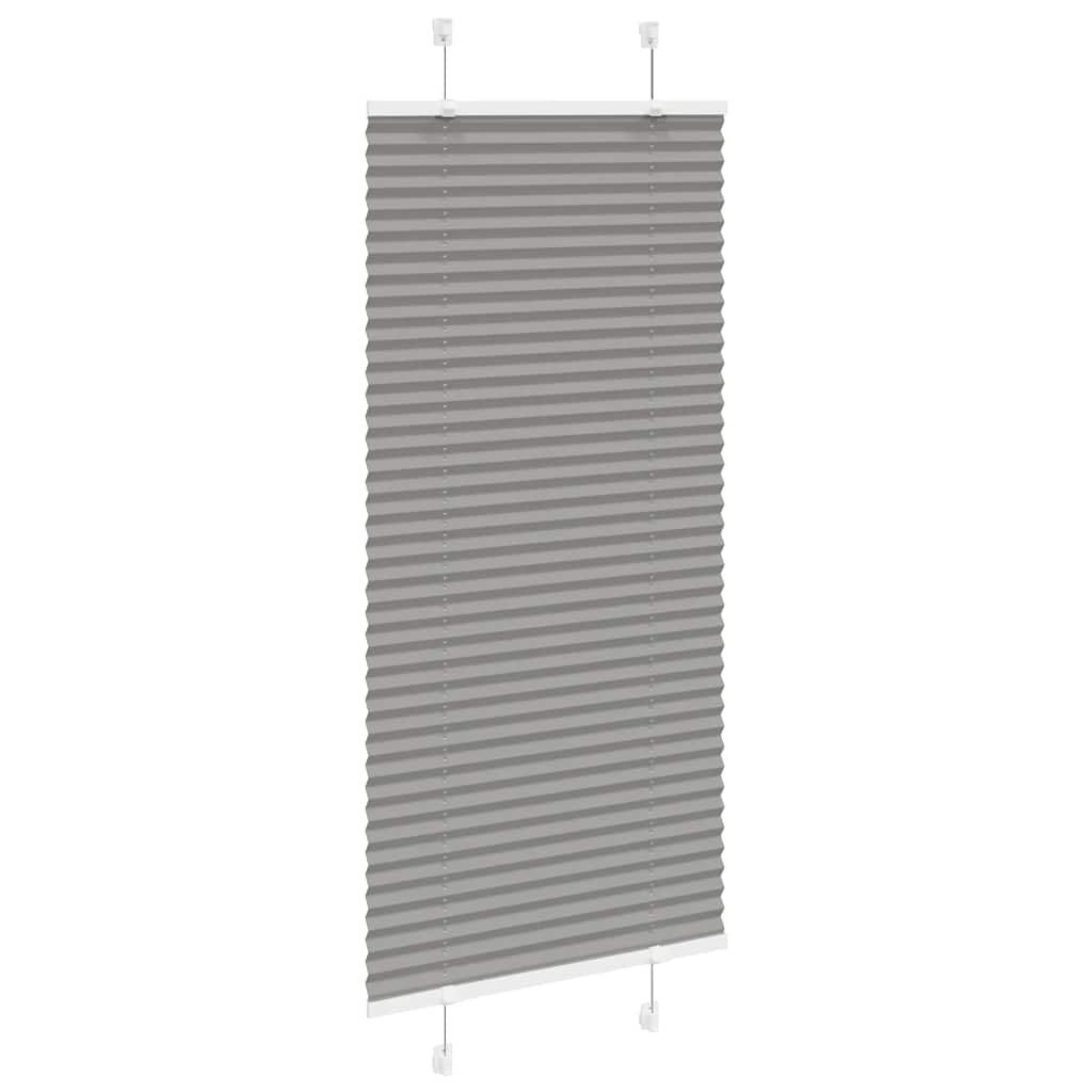 Plisirana roleta antracit 60x150 cm širina tkanine 59,4 cm