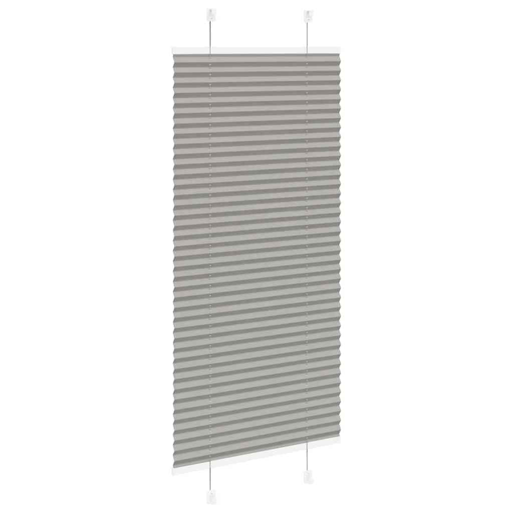 Plisirana roleta antracit 60x150 cm širina tkanine 59,4 cm