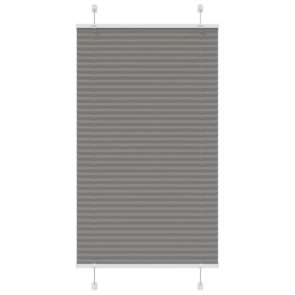 Plisirana roleta antracit 70x150 cm širina tkanine 69,4 cm