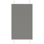 Plisirana roleta antracit 75x150 cm širina tkanine 74,4 cm