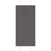 Plisirana roleta crna 60x100 cm širina tkanine 59,4 cm