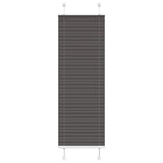 Plisirana roleta crna 40x150 cm širina tkanine 39,4 cm