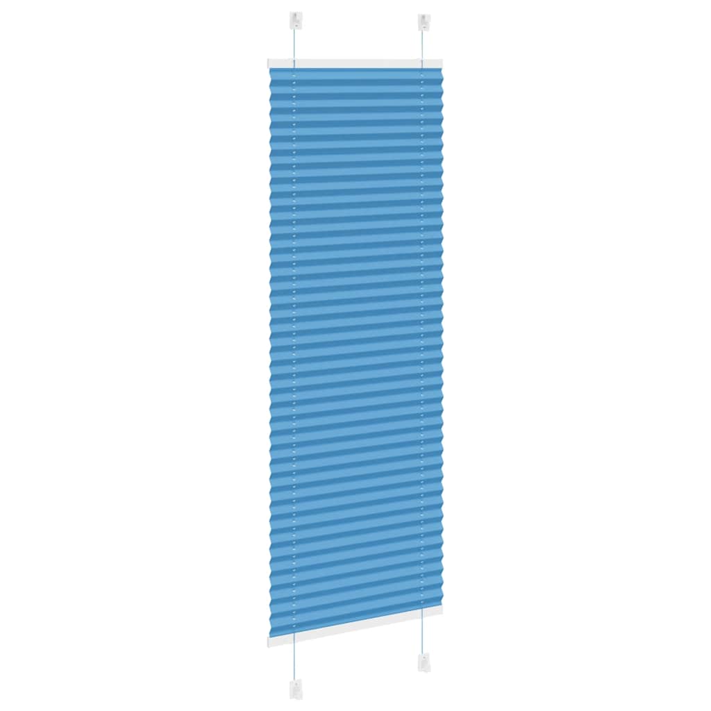 Plisirana zavjesa Plava 40x150 cm Širina tkanine 39,4 cm Poliester