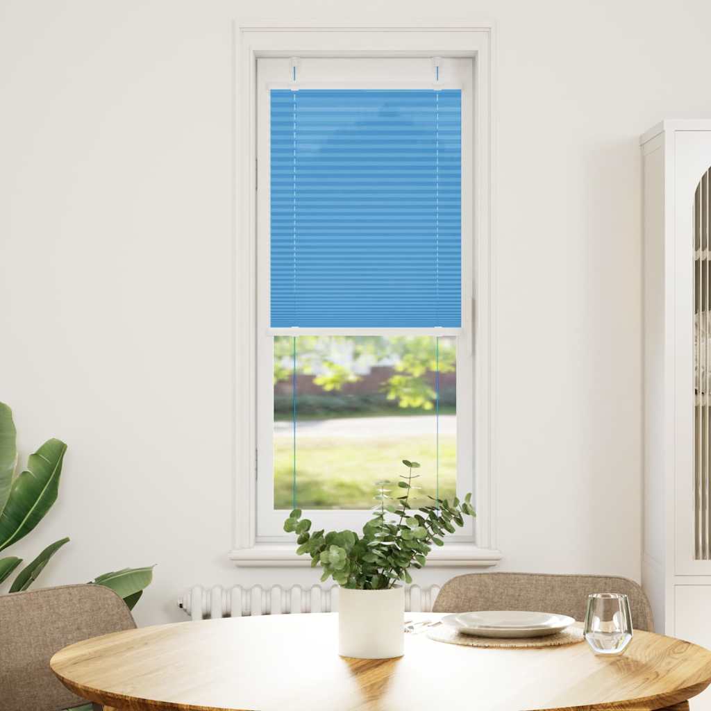 Plisirana zavjesa Plava 50x150 cm Širina tkanine 49,4 cm Poliester