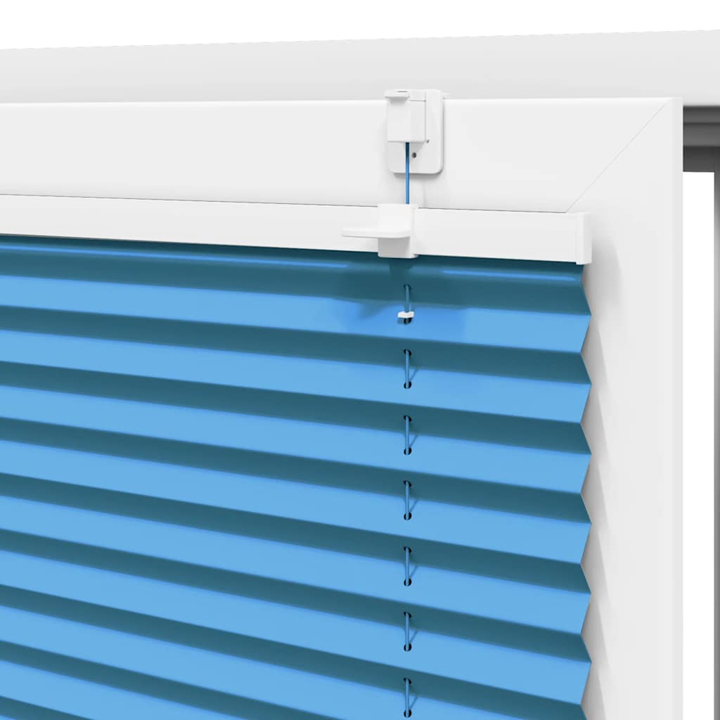 Plisirana zavjesa Plava 85x150 cm Širina tkanine 84,4 cm Poliester