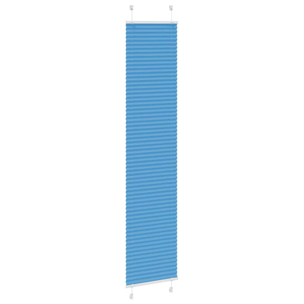 Plisirana zavjesa Plava 40x200 cm Širina tkanine 39,4 cm Poliester