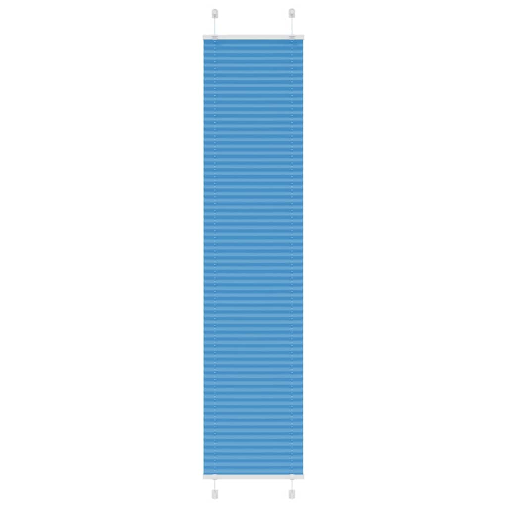 Plisirana zavjesa Plava 50x200 cm Širina tkanine 49,4 cm Poliester