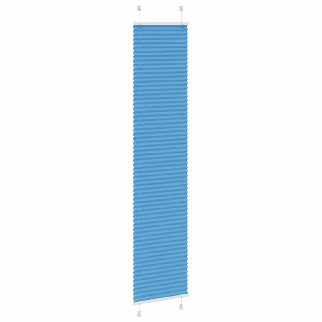 Plisirana zavjesa Plava 50x200 cm Širina tkanine 49,4 cm Poliester