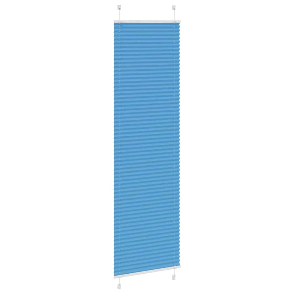 Plisirana zavjesa Plava 60x200 cm Širina tkanine 59,4 cm Poliester