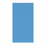 Plisirana zavjesa Plava 105x200 cm Širina tkanine 104,4 cm Poliester