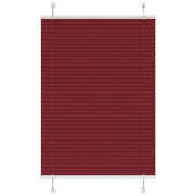 Plisirana roleta Bordeaux crvena 95x150 cm Širina tkanine