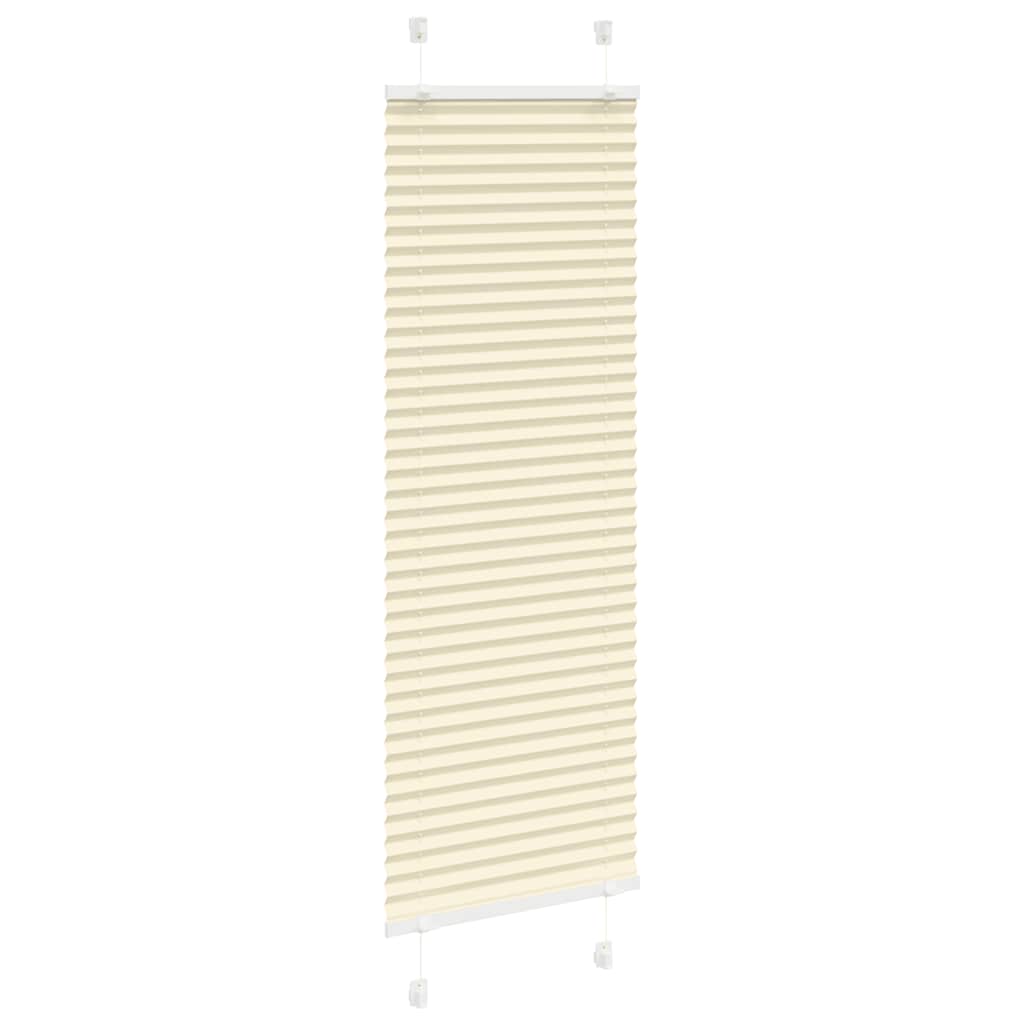 Plisirana roleta krem 45x150 cm širina tkanine 44,4 cm