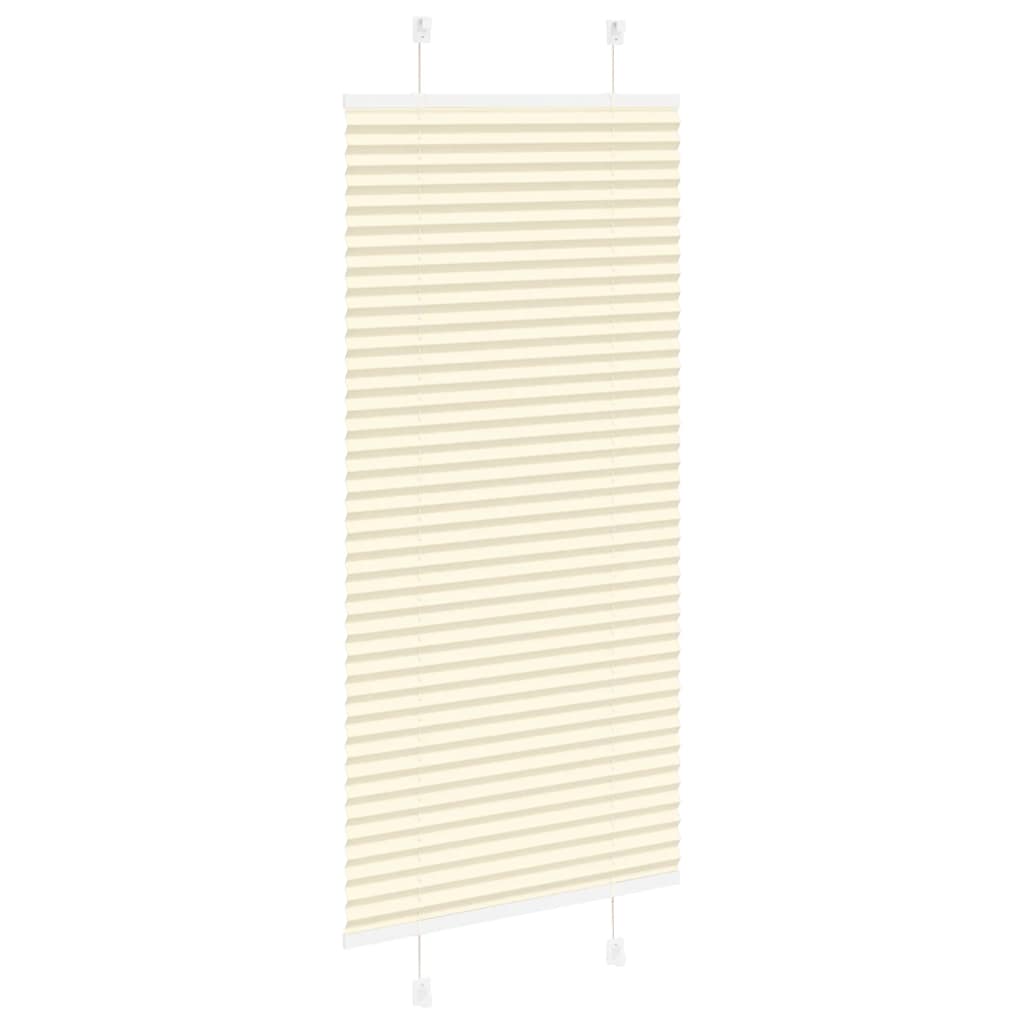 Plisirana roleta krem 55x150 cm širina tkanine 54,4 cm