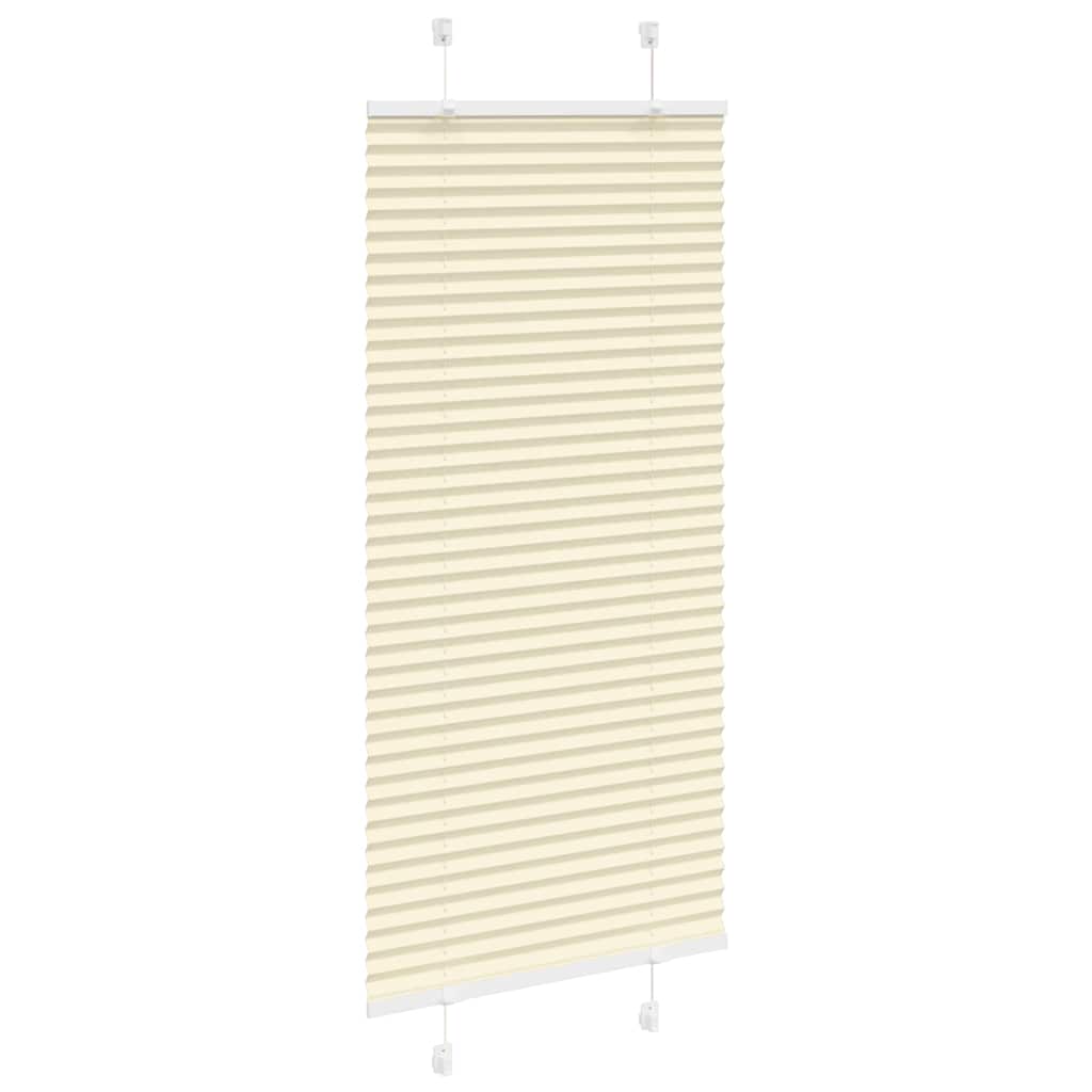 Plisirana roleta krem 65x150 cm širina tkanine 64,4 cm