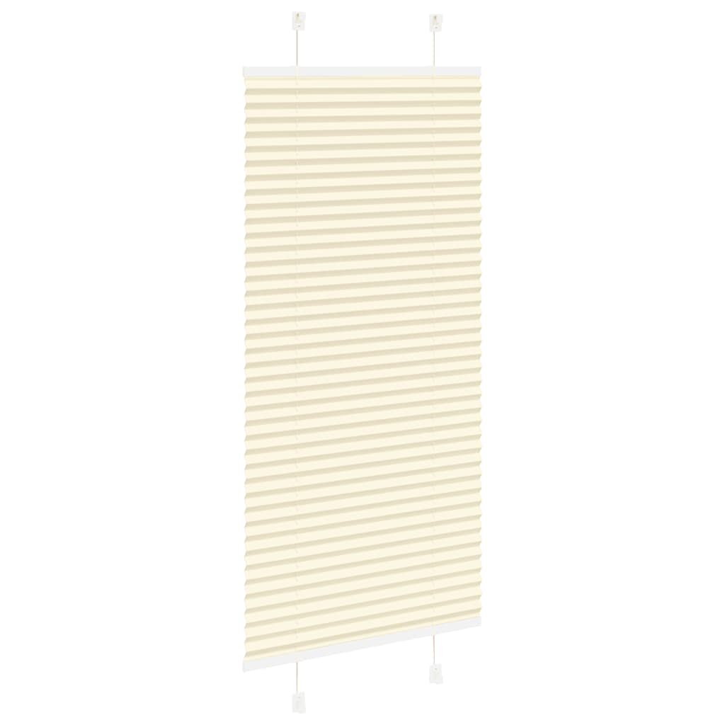 Plisirana roleta krem 65x150 cm širina tkanine 64,4 cm
