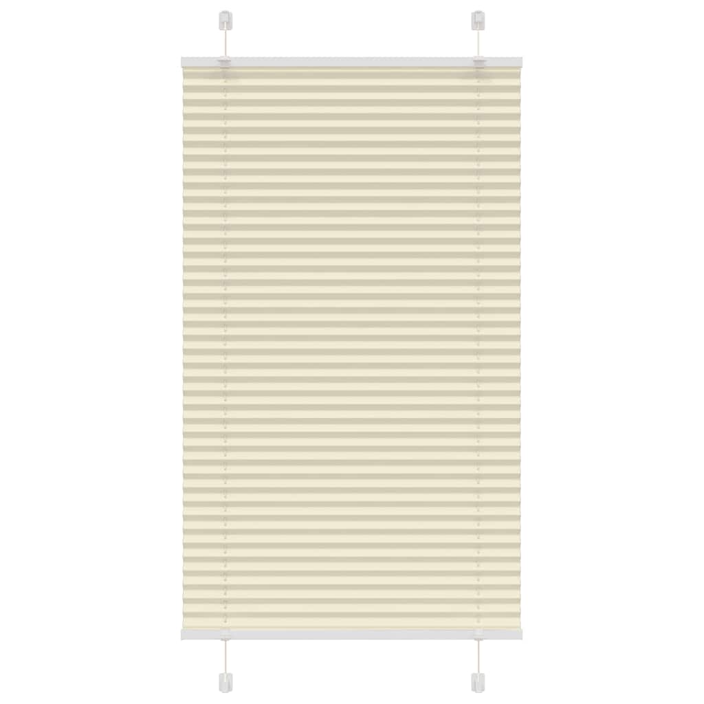 Plisirana roleta krem 80x150 cm širina tkanine 79,4 cm