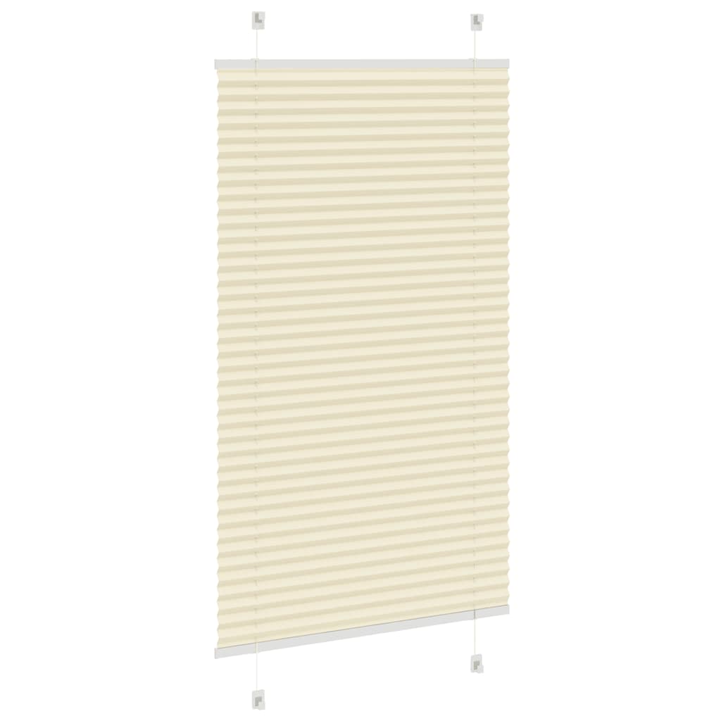 Plisirana roleta krem 80x150 cm širina tkanine 79,4 cm