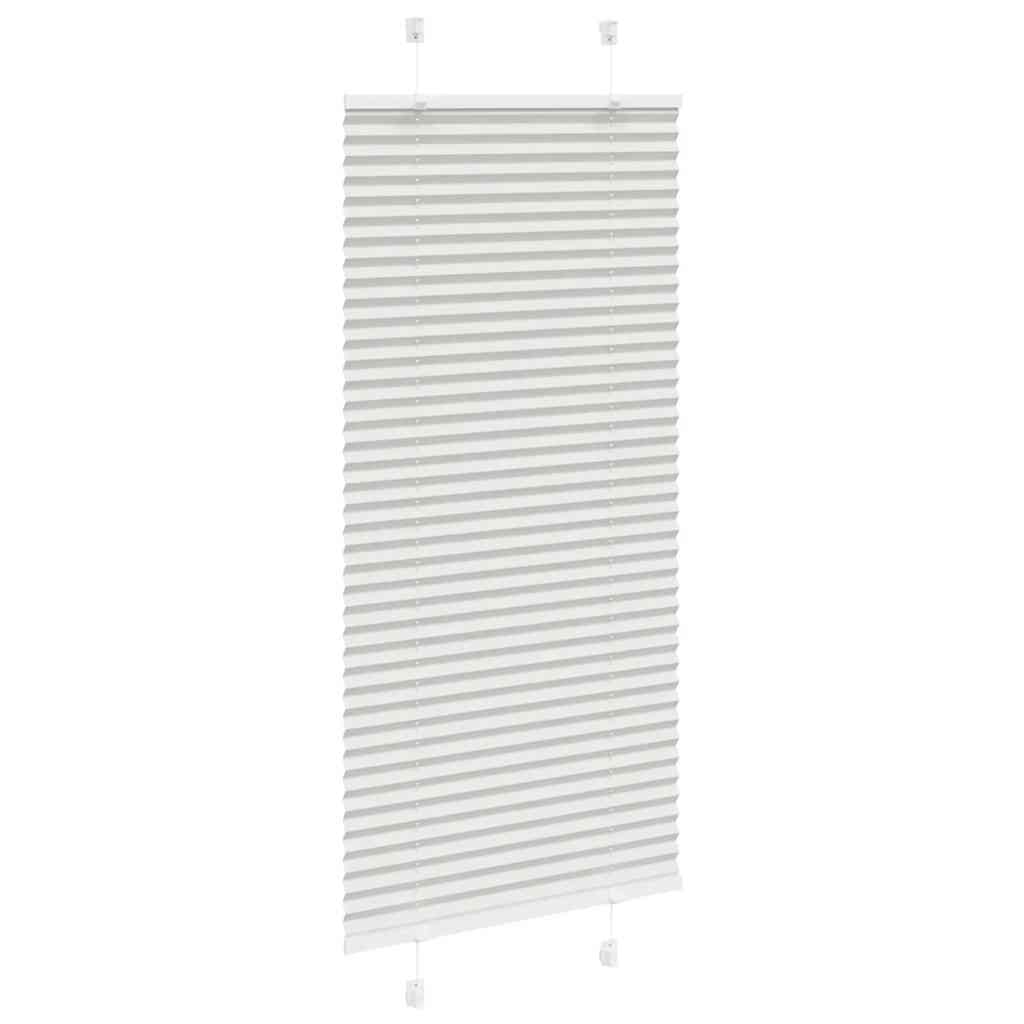Plisirana roleta svijetlosiva 55x100 cm širina tkanine 54,4 cm