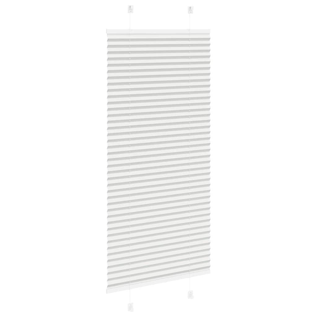 Plisirana roleta svijetlosiva 55x100 cm širina tkanine 54,4 cm
