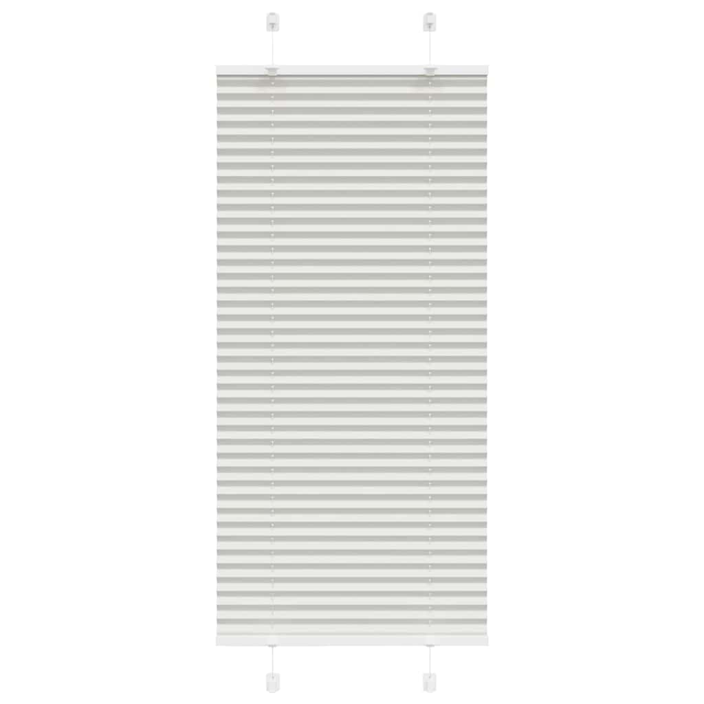 Plisirana roleta svijetlosiva 55x150 cm širina tkanine 54,4 cm
