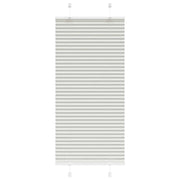 Plisirana roleta svijetlosiva 60x150 cm širina tkanine 59,4 cm