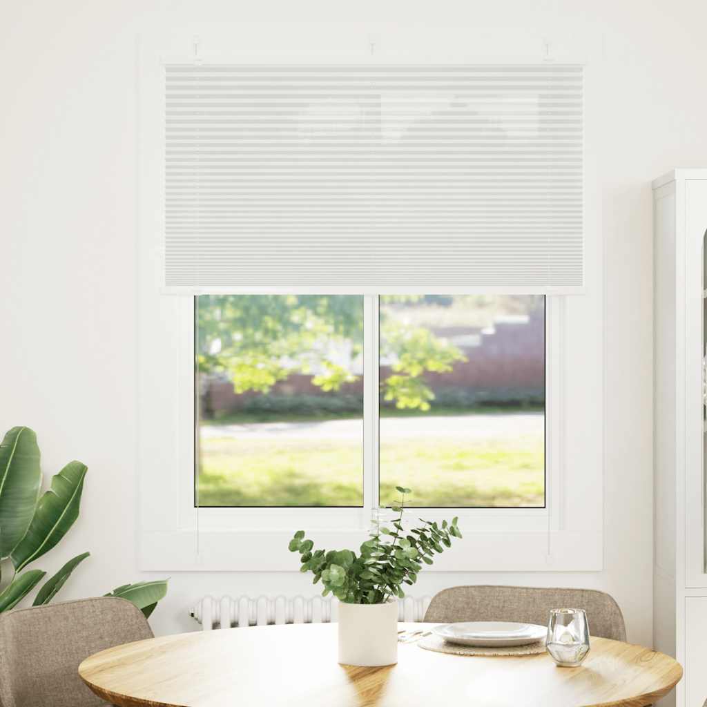 Plisirana roleta svijetlosiva 105x150 cm širina tkanine 104,4cm