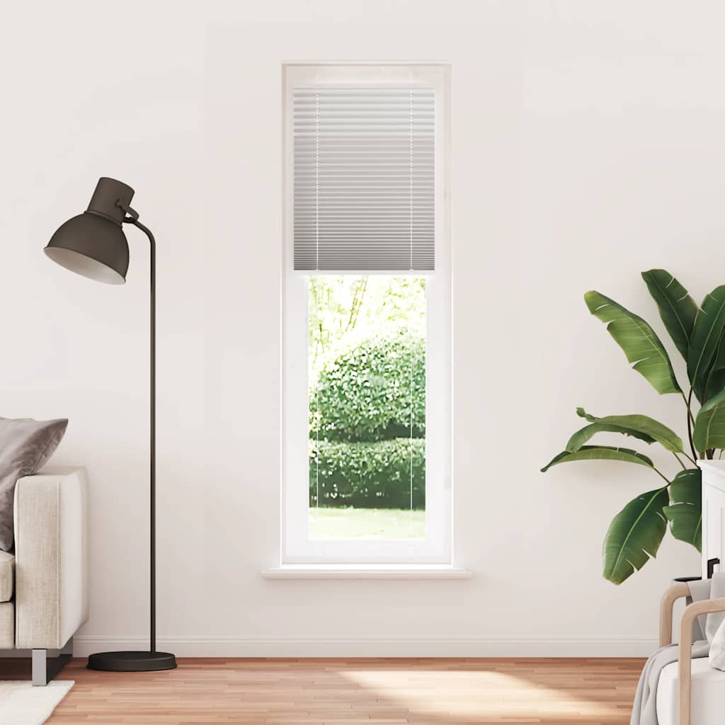 Plisirana roleta svijetlosiva 60x200 cm širina tkanine 59,4 cm