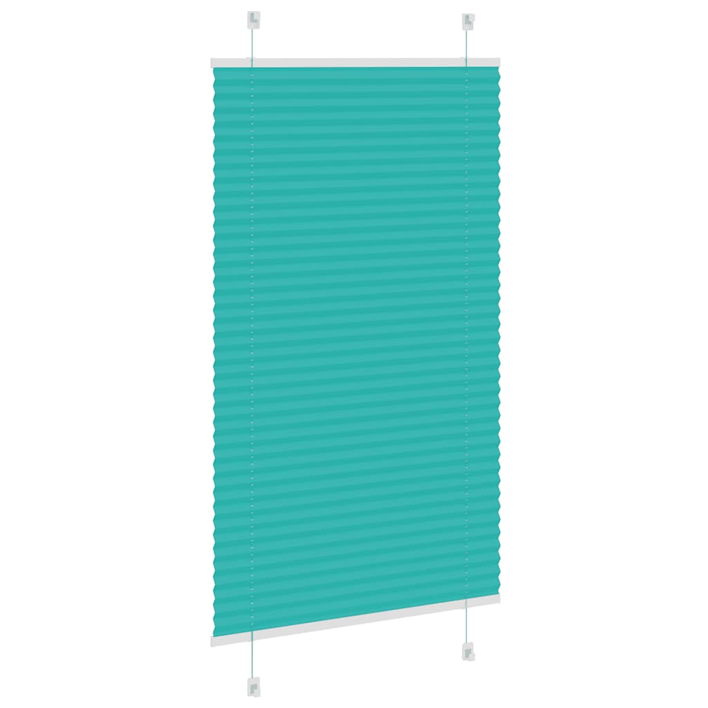 Plisirana zavjesa petrolej zelena 70x100 cm Širina tkanine 69,4 cm Poliester