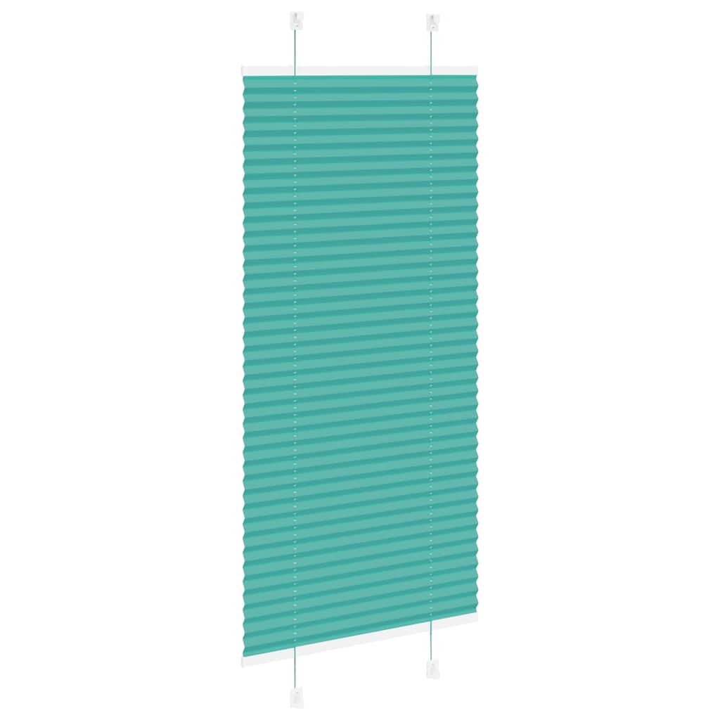 Plisirana zavjesa petrolej zelena 60x150 cm Širina tkanine 59,4 cm Poliester