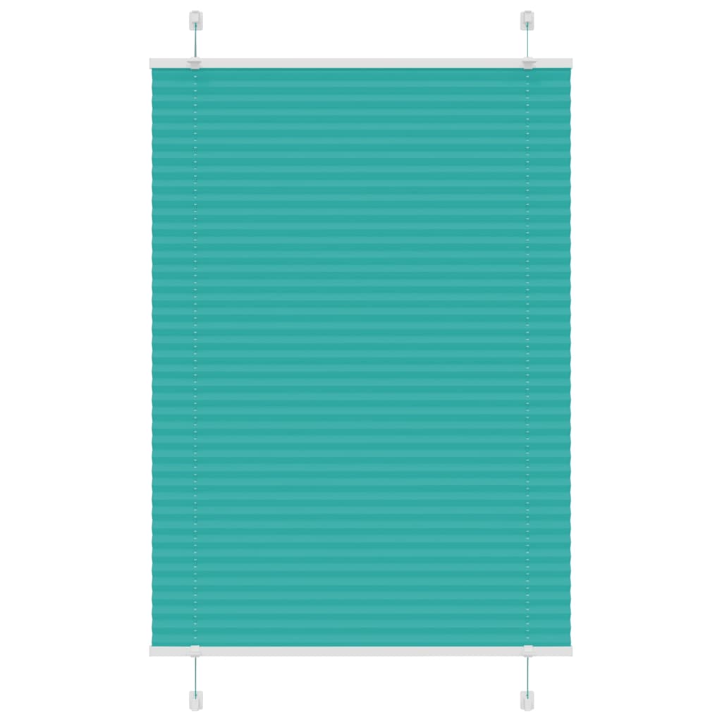 Plisirana zavjesa petrolej zelena 85x150 cm Širina tkanine 84,4 cm Poliester