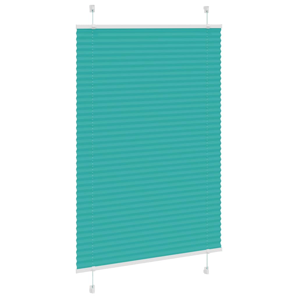 Plisirana roleta Petrol zelena 95x150 cm Širina tkanine 94,4 cm