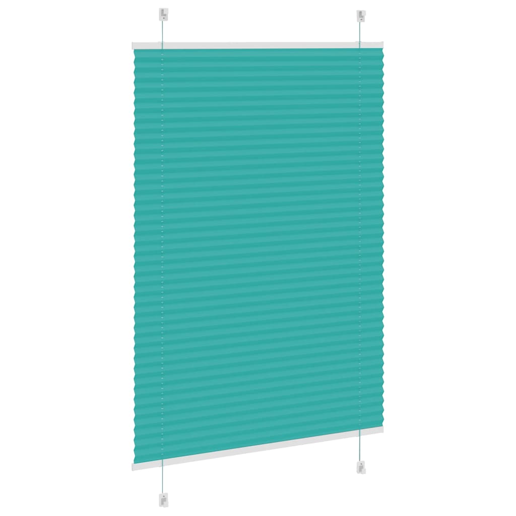 Plisirana roleta Petrol zelena 95x150 cm Širina tkanine 94,4 cm