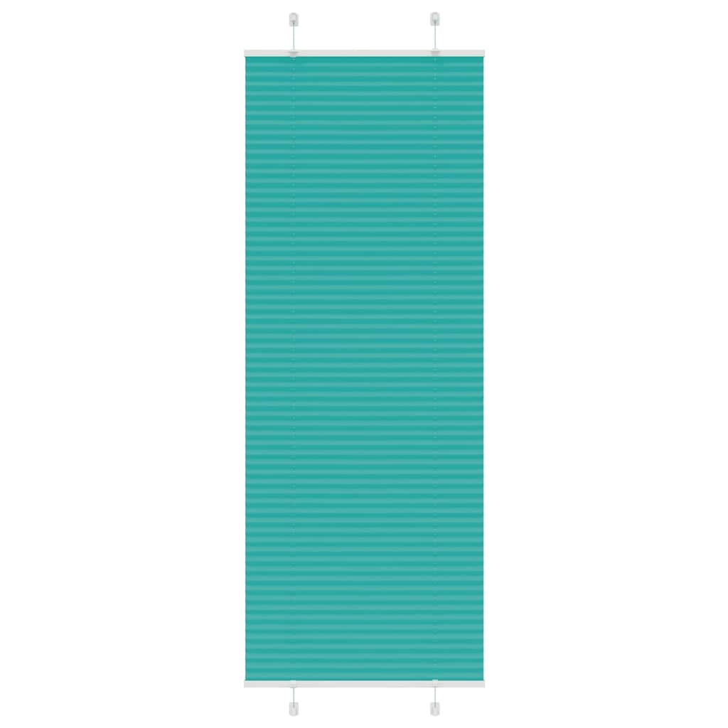 Plisirana zavjesa petrolej zelena 70x200 cm Širina tkanine 69,4 cm Poliester