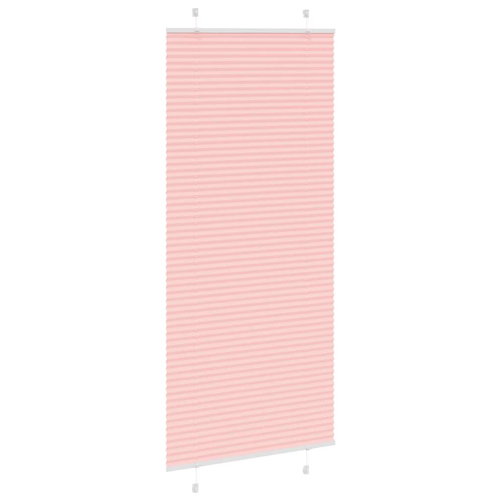 Plisirana zavjesa Roza 90x200 cm Širina tkanine 89,4 cm Poliester