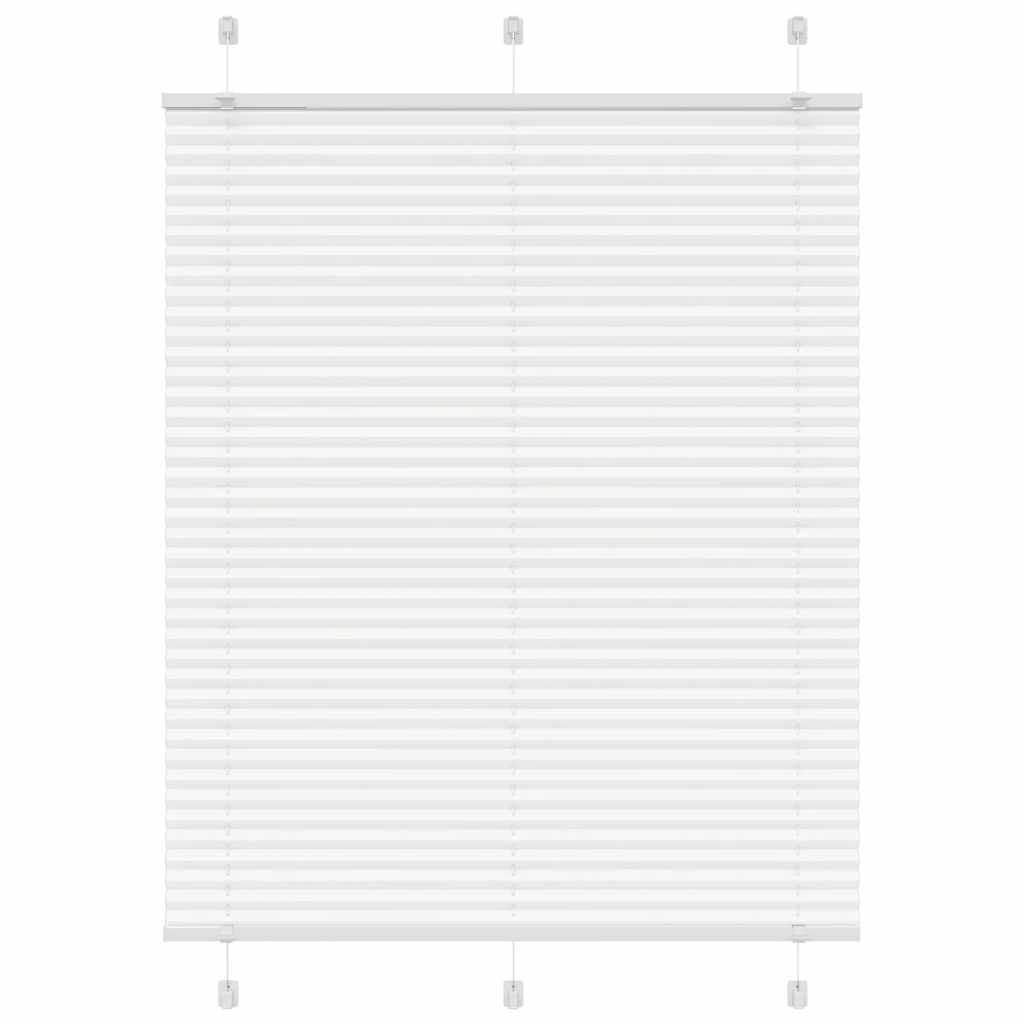 Plisirana roleta bijela 105x100 cm širina tkanine 104,4 cm